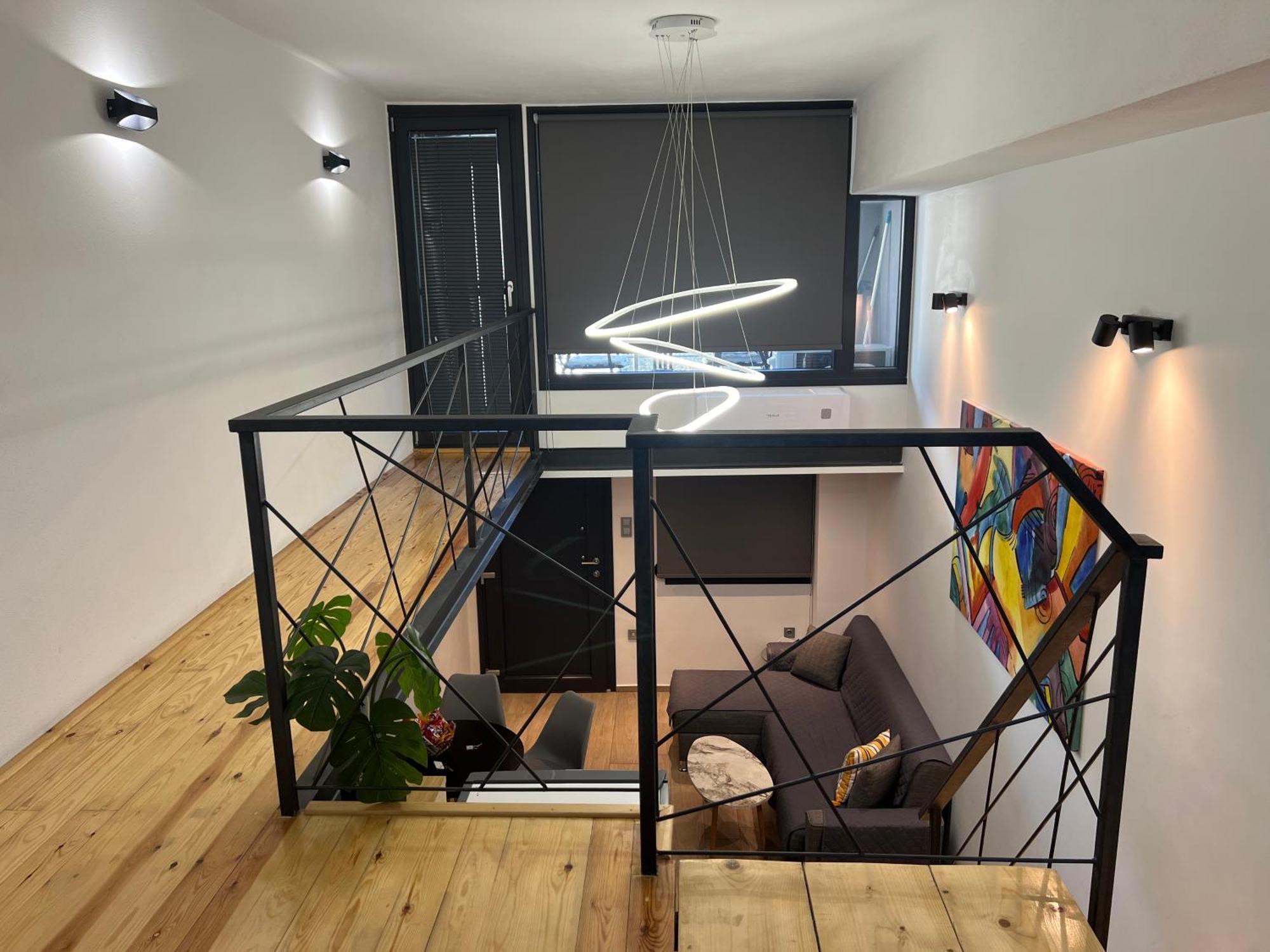 City Center Loft With Private Parking Kavála Ngoại thất bức ảnh